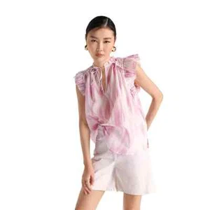 Riani Bluse Weiß Rosa Gr. 36 VP 199,00€ - Bild 1 von 3