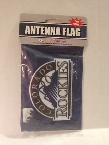 Colorado Rockies MLB Baseball Car Antenna Flag Cover