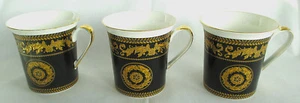 Drei elegante Royal Bistro Bone China Tassen - Bild 1 von 10