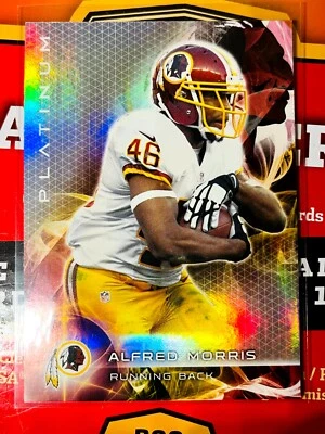 2015 Topps Platinum - Veterans #60 Alfred Morris V760 REDSKINS  - Image 1 of 2
