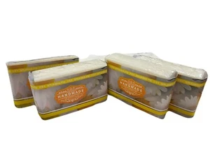 WHITE MUSK Scented 4 Pack Perfumed Goat Milk Women’s Luxury Soap Bars - Picture 1 of 6