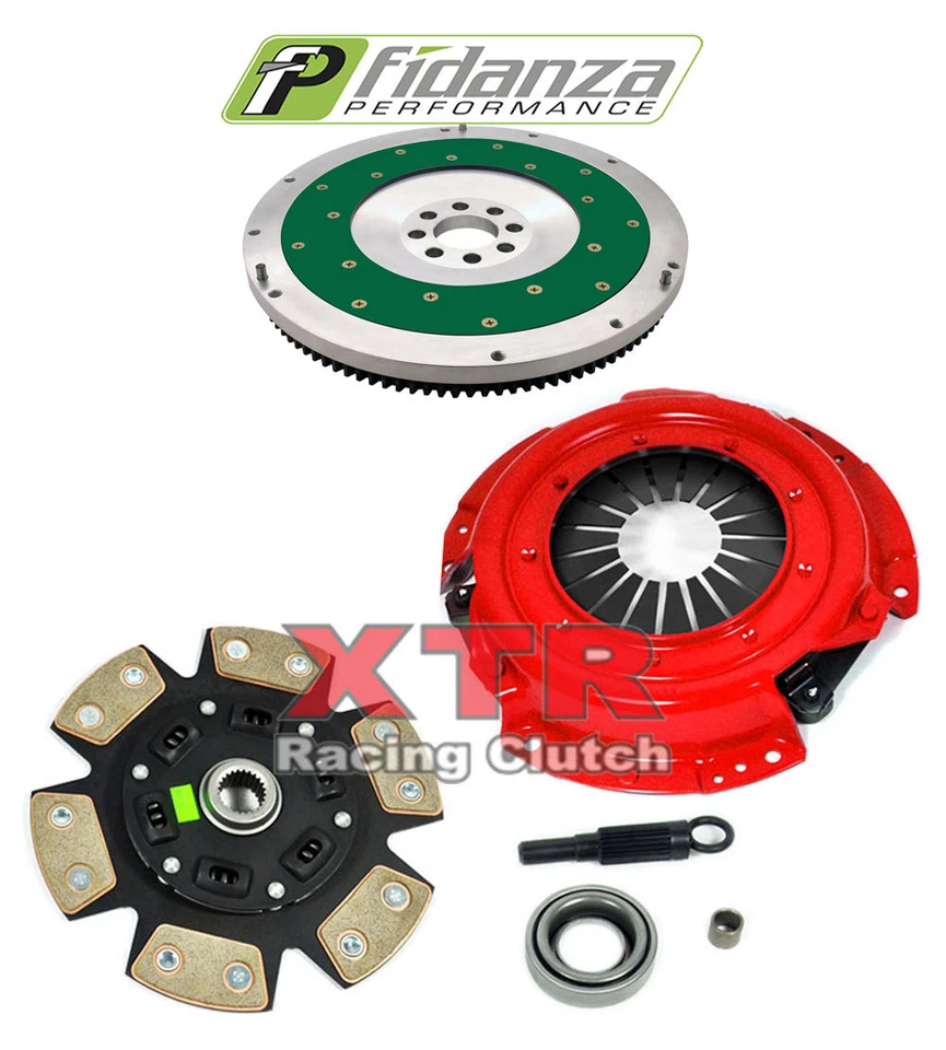 XTR STAGE 3 CLUTCH KIT & FIDANZA FLYWHEEL for 1989-1998 NISSAN 240SX - Image 1 of 1