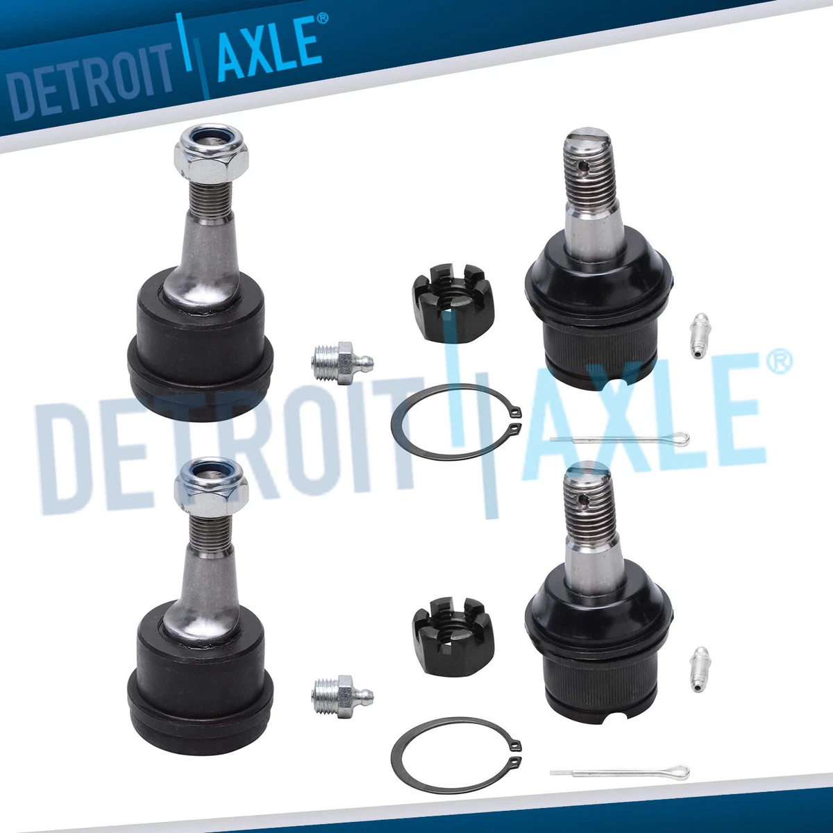 Kit De Reparación De Pernos De Brazo De Control Delantero Y Kit De