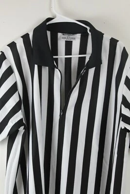 Camisa Árbitro Game Craft XXL Blanco y Negro 1/4 Cremallera Manga Corta Foto 1 de 4