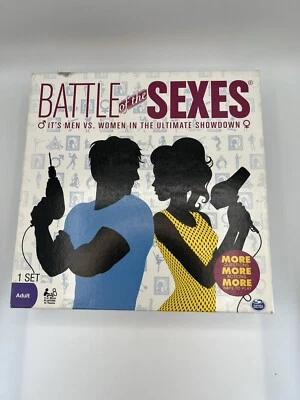 Battle of the Sexes Board Game Party Night by Spin Master Complete Never Played - Image 1 of 4