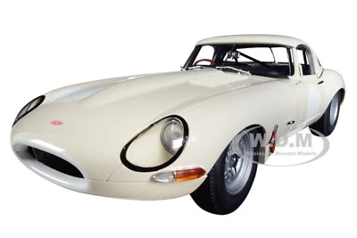 COCHE MODELO JAGUAR LIGERO TIPO E ROADSTER RHD BLANCO 1/18 DE AUTOART 73649 Foto 1 de 4