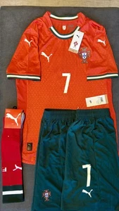 Cristiano Ronaldo New Portugal Jersey, Shorts & Free Socks – Player Edit Size L - Picture 1 of 12
