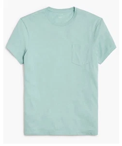 J. Crew Boys' jersey short sleeve  pocket tee Sz 16 NWT in  warm pistachio green - Picture 1 of 2