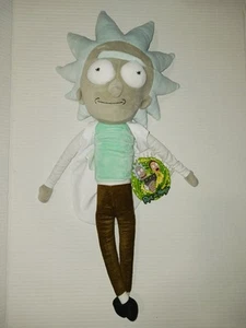 Neu mit Etikett - Rick & Morty Plüschtier 21 Zoll Rick Plüsch SELTEN Erwachsene Schwimmen - Bild 1 von 8