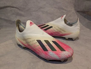 Adidas X 19+ SG - UK 7.5 bianco rosa - Foto 1 di 18