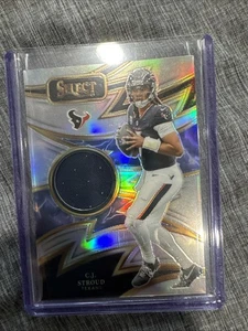 Camiseta deportiva Panini Select CJ STROUD Sparks 2024 reliquia plata Prizm/149 - Imagen 1 de 2