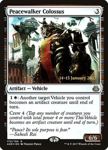 Peacewalker Colossus (Near Mint) [Aether Revolt] MTG  Foil - MTG - Picture 1 of 1