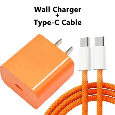 Bloque cargador de pared 45W tipo C USB C carga rápida para iPhone 17 16 15 ProMax 13 Foto 1 de 4