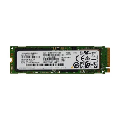 Samsung PM981a MZVLB512HBJQ-000H1 512 GB NVMe M.2 2280 SSD NUOVO - Immagine 1 di 2