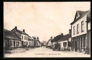 CPA Loeuilly, La Grande Rue - Picture 1 of 2