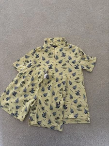 Ralph Lauren Boys Size Medium Yellow Sailboat Set 10-12 - Picture 1 of 6