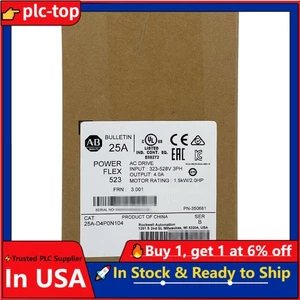 NEU Versiegelt AB 25A-D4P0N104/B PowerFlex 523 AC Antrieb - 1,5 kW 2 PS US Kostenlose Steuern - Bild 1 von 4
