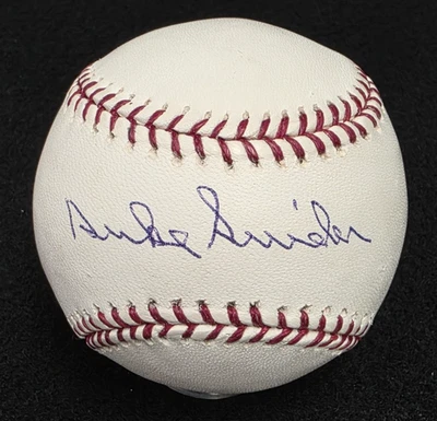 DUKE SNIDER Signed Official MLB Baseball-HALL OF FAME-BROOKLYN DODGERS-JSA - Image 1 of 4