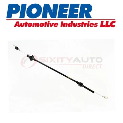 Pioneer Carburetor Accelerator Cable for 1979-1986 GMC K3500 4.8L L6 - wu Foto 1 de 4