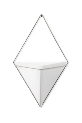 Umbra 470752-670 Umbra 470752 Trigg 8-3/4 x 4 英寸墙面展示陶瓷花盆 — 第 1/4 张图片