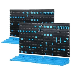 Giantz 108 Storage Bin Wall Mounted Tool Rack - Picture 1 of 8