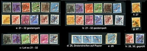 Berlín ex 21 - 32 lotes estampados, buenos valores individuales, por favor seleccione #g833 - Imagen 1 de 10