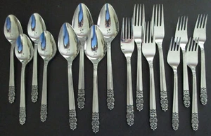 Grupos de vajilla de acero inoxidable Walco WC01 - tenedores y cucharas - Japón - Imagen 1 de 62