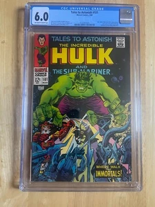 TALES TO ASTONISH - THE INCREDIBLE HULK #101 - CGC 6.0! SEVERIN / KIRBY COVER! - Picture 1 of 4
