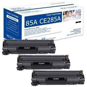 3 Stück CE285A Schwarz Toner für HP 85A LaserJet Pro P1102 P1102w M1212nf M1217nfw - Bild 1 von 1