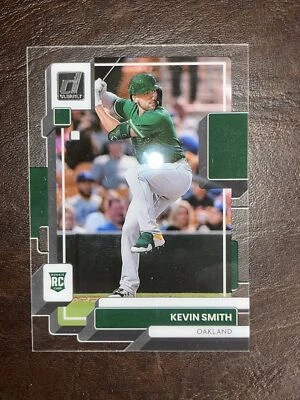 2022 Panini Chronicles Clearly Donruss #23 Kevin Smith SP RC Oakland - Image 1 of 2