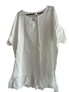 Kit And Kaboodle Bodmin Washed Silk Trim Top