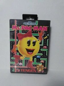 Ms. Pac-Man (Sega Genesis, 1991) scatola e manuale inclusi testato NTSC - Foto 1 di 3
