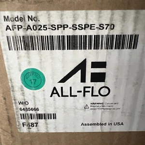 New ALL-FLO AFP-A025-SPP-SSPE-S70 Plastic Diaphragm Valve - Picture 1 of 1