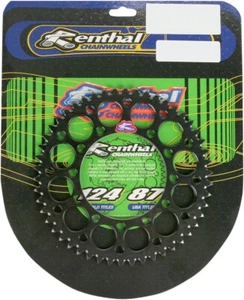 Renthal Ultralight Rear Sprocket 52T Black 191U-420-52GEBK - Picture 1 of 1