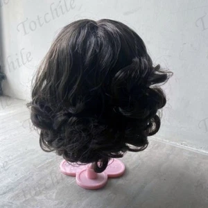 Muñeca Takara 12" Neo Blythe marrón cabello negro piel blanca cuero cuero cuero cabelludo y cúpula solo pelucas - Imagen 1 de 4