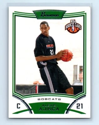 2008-09 Bowman Draft Picks & Stars NBA Rookie Card Alexis Ajinca #129 - Image 1 of 2