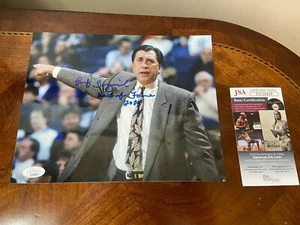 Coach Rudy Tomjanovich Signed 8x10 Glossy Photo- Houston Rockets HOF JSA COA - Picture 1 of 1