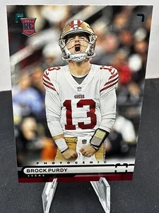 💥2022 Panini Chronicles Photogenic Teal Brock Purdy RC San Francisco 49ers - Picture 1 of 2