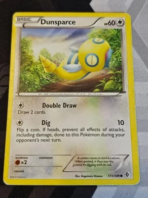 Dunsparce 111/149 Common 2012 Pokemon TCG - Image 1 of 2