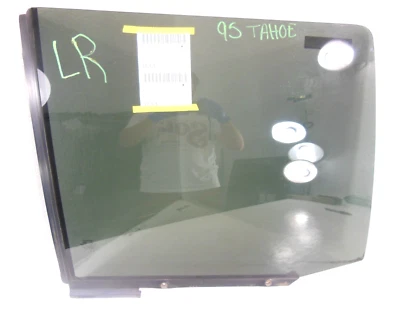 1995-2000 Chevrolet Tahoe Rear Door Window Glass Driver Left LH OEM - Image 1 of 2