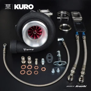 Rodamiento de bolas doble KURO 4" GT3076R turbo A/R 0,82 T3 entrada salida de banda V 525 hp - Imagen 1 de 5