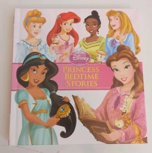 Disney Princess Bedtime Stories Hardcover Book 2010 Cinderella Ariel Jasmine... - Imagen 1 de 8