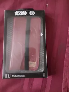 Star Wars HEX Limited Edition Boba Fet Wallet Case For iPhone X - Picture 1 of 3