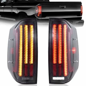 For 2014-21 Toyota Tundra FULL LED Tail Lights Assembly w/ Sequential Pair - Picture 1 of 12