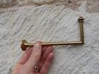 Curtain Holder Brass Solid   Vintage  25 Cm Long  5 Cm Tall Solid    As Images