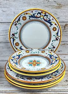 Vietri (Italy) Umbria 11" Dinner Plate or 9.5" Individual Pasta Bowl Hand Paint - Picture 1 of 22