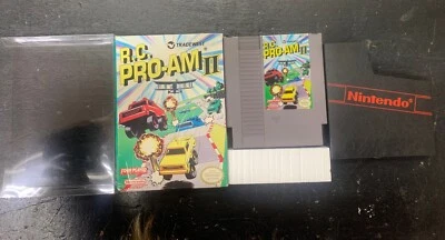 RC Pro AM II 2 Nintendo Box, Insert & Cartridge Only No Manual - Image 1 of 4