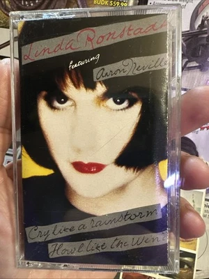 Linda Ronstadt Cry Like a Rainstorm, Howl Like the Wind Cassette Tape Album - Image 1 of 4