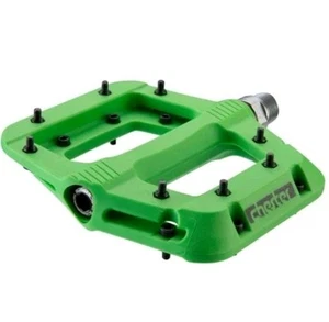 RaceFace Chester Pedals - Platform, Composite, 9/16", Neon GREEN - Picture 1 of 1