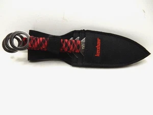 Kershaw Ion Throwing Knife Set of 3 Knives and Sheath - Picture 1 of 1